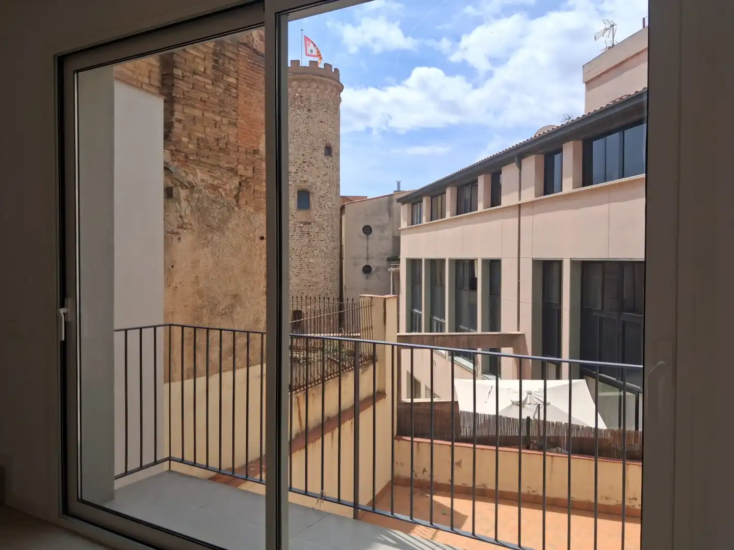Terrasse von Maisonette zur Miete in Terrassa mit Klimaanlage, Heizung und Terrasse