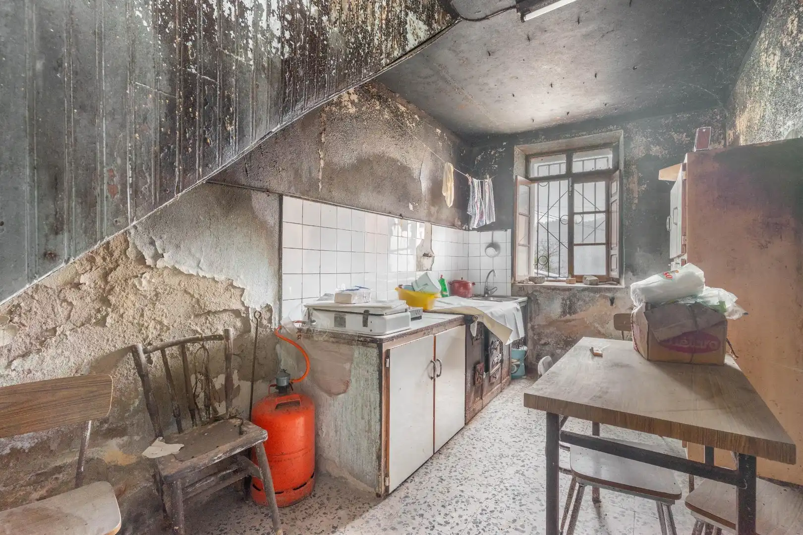 Cocina de Casa o chalet en venta en Boal con Terraza y Trastero