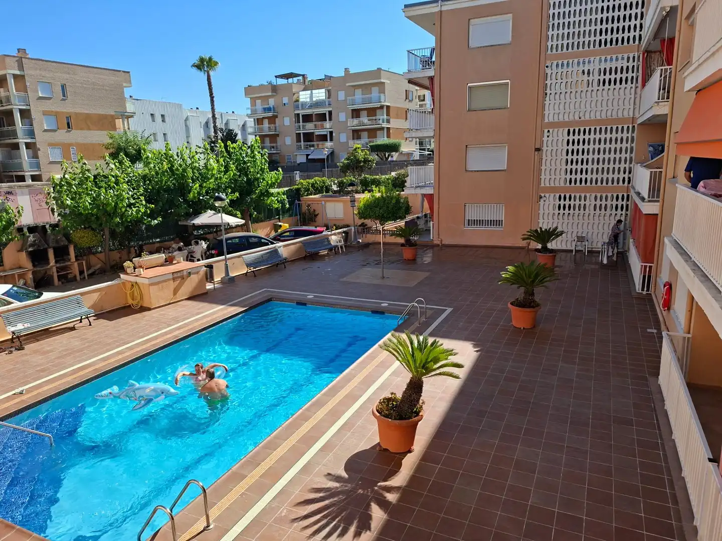 Piscina de Apartamento en venta en El Vendrell con Aire acondicionado, Jardín privado y Terraza