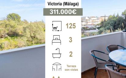 Bedroom of Flat for sale in Rincón de la Victoria  with Terrace, Storage room and Furnished