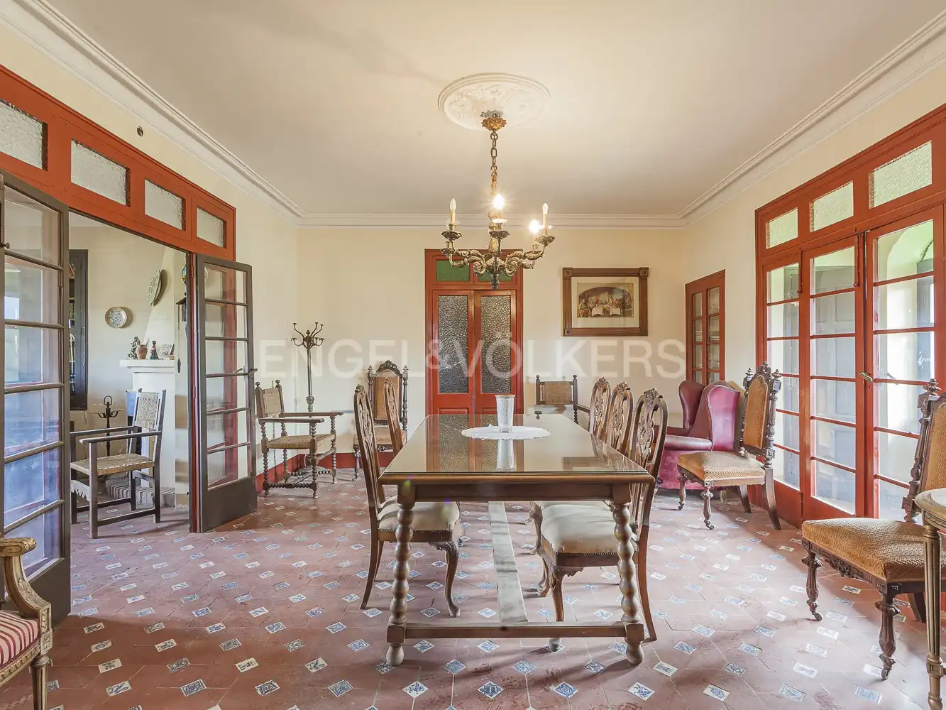 Comedor de Casa o chalet en venta en Vacarisses con Calefacción y Jardín privado