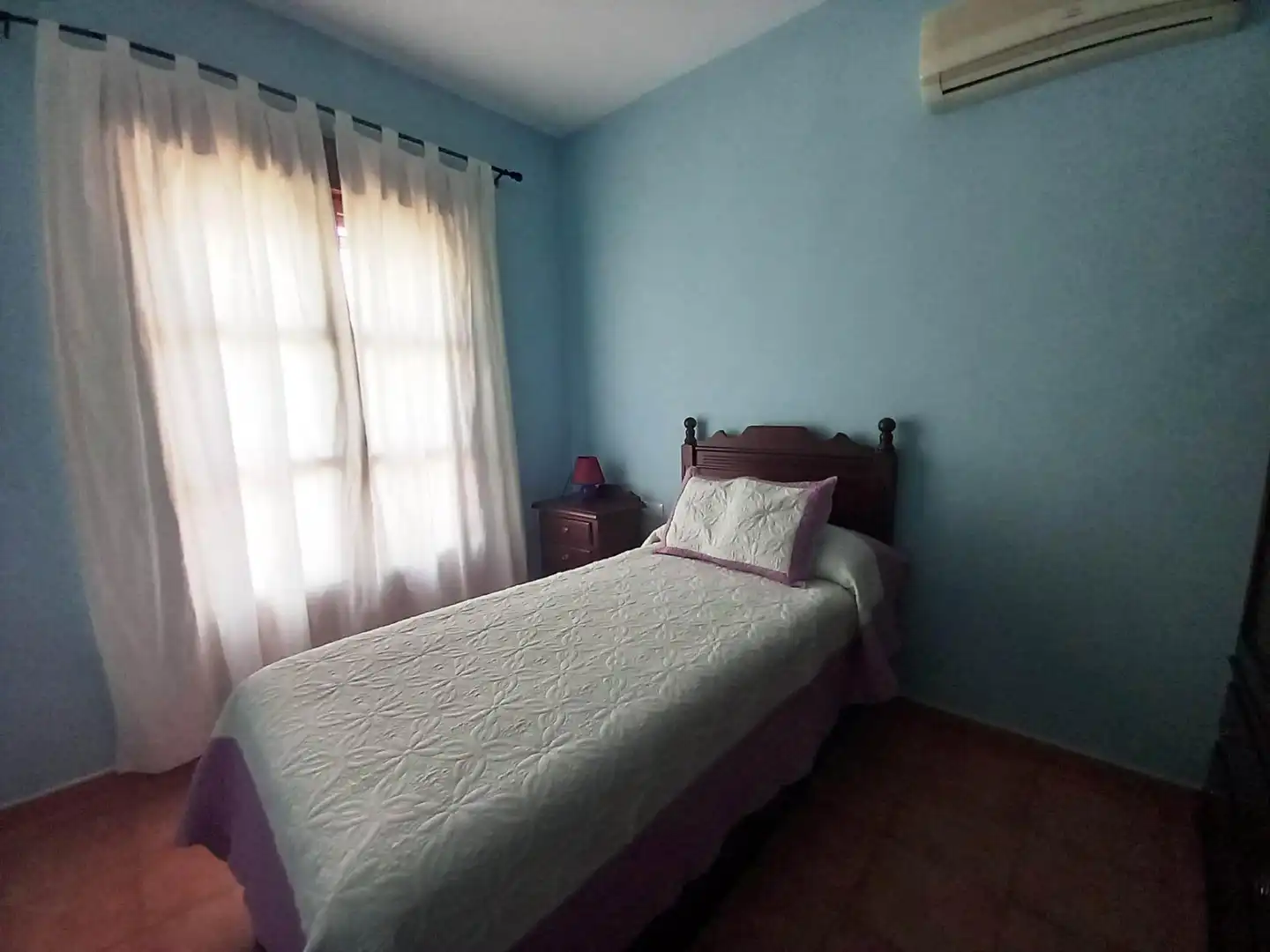 Bedroom of Houses for sale in El Pedroso  with Air Conditioner, Terrace and Storage room