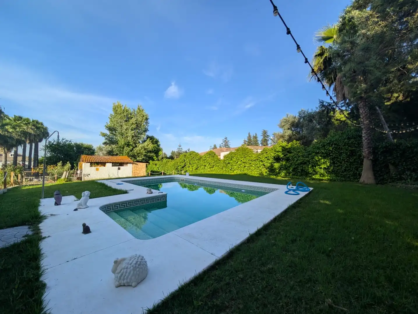 Swimming pool of Houses for sale in Aljaraque  with Air Conditioner and Swimming Pool
