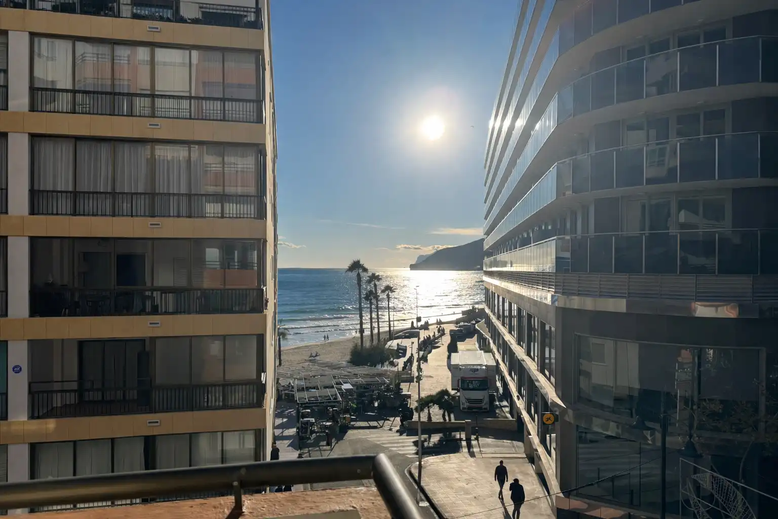 Vista exterior de Piso en venta en Calpe / Calp con Aire acondicionado y Amueblado
