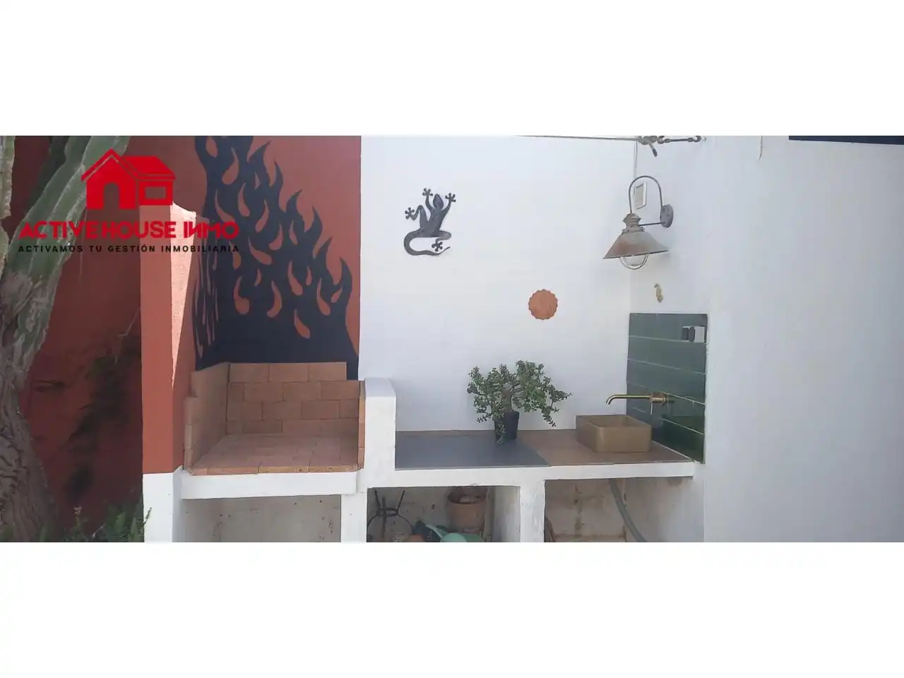 Cuina de Casa o xalet en venda en Amposta amb Aire condicionat, Jardí privat i Terrassa