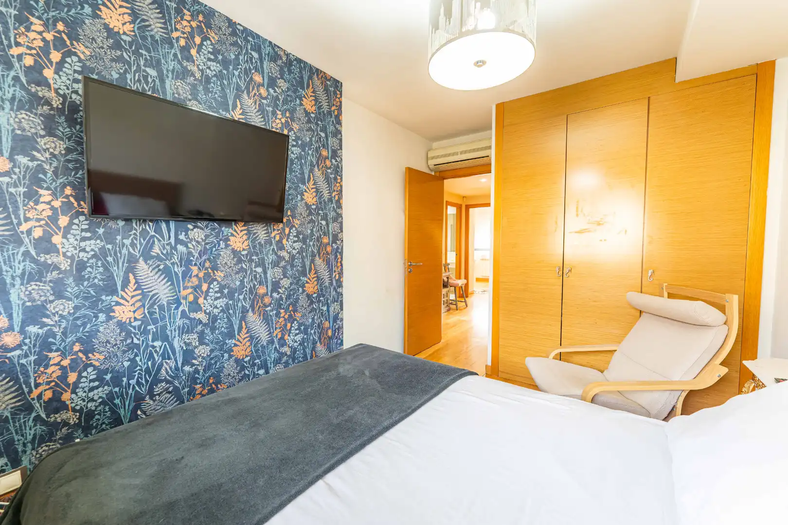 Bedroom of Detached homes for sale in Arroyomolinos (Madrid)  with Air Conditioner, Heating and Private garden