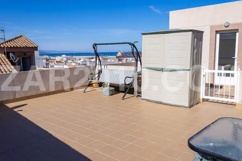Terraza de Ático en venta en Garrucha con Aire acondicionado, Calefacción y Terraza