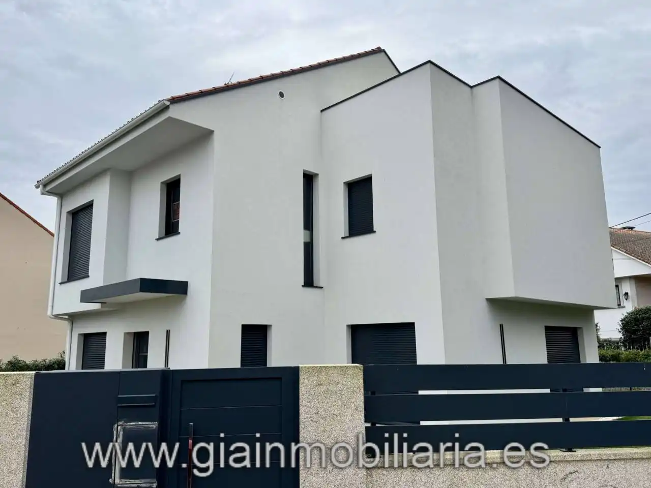 Exterior view of Houses for sale in Baiona  with Heating, Private garden and Terrace