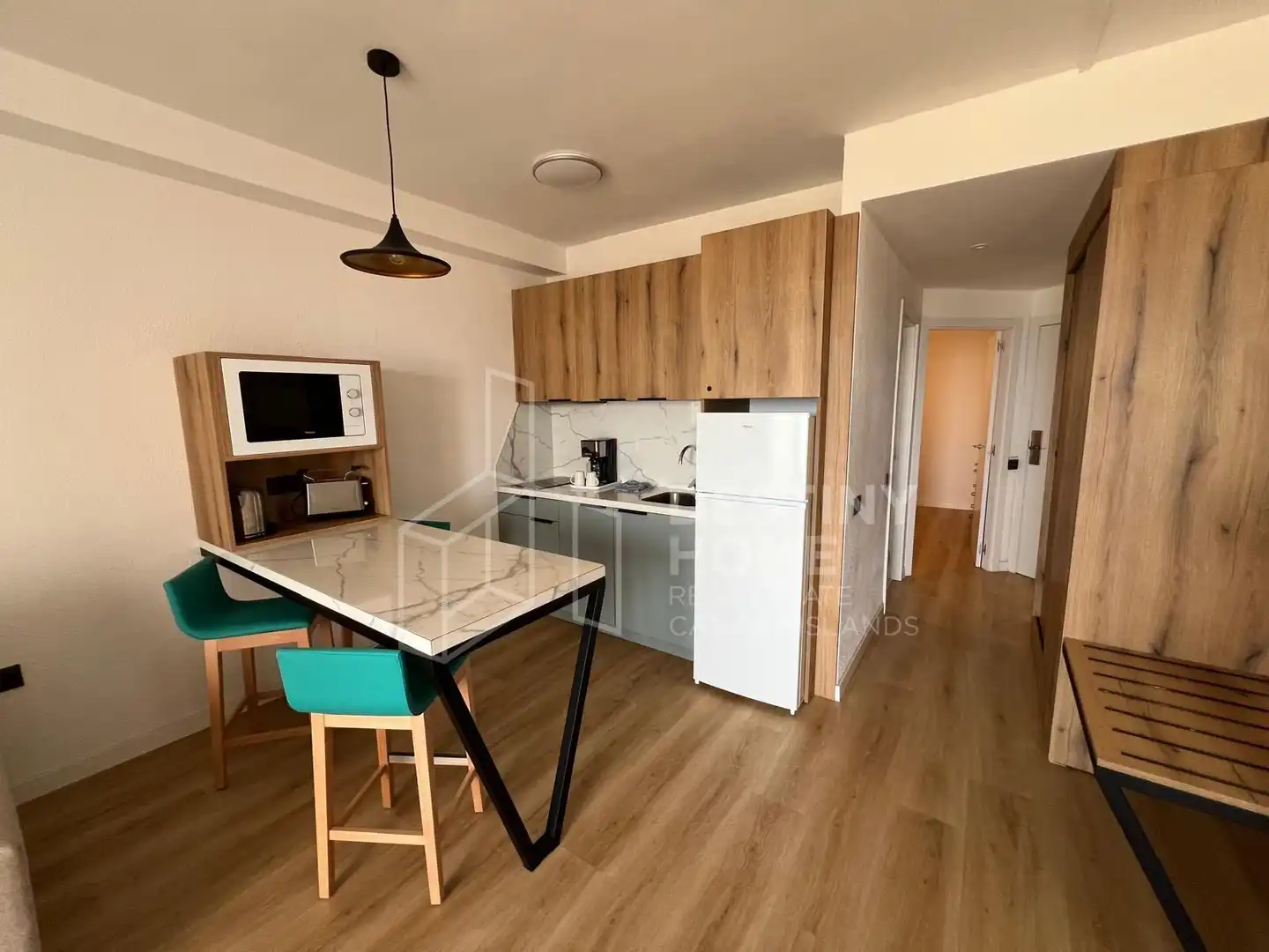 Cocina de Apartamento en venta en Pájara con Aire acondicionado, Terraza y Amueblado