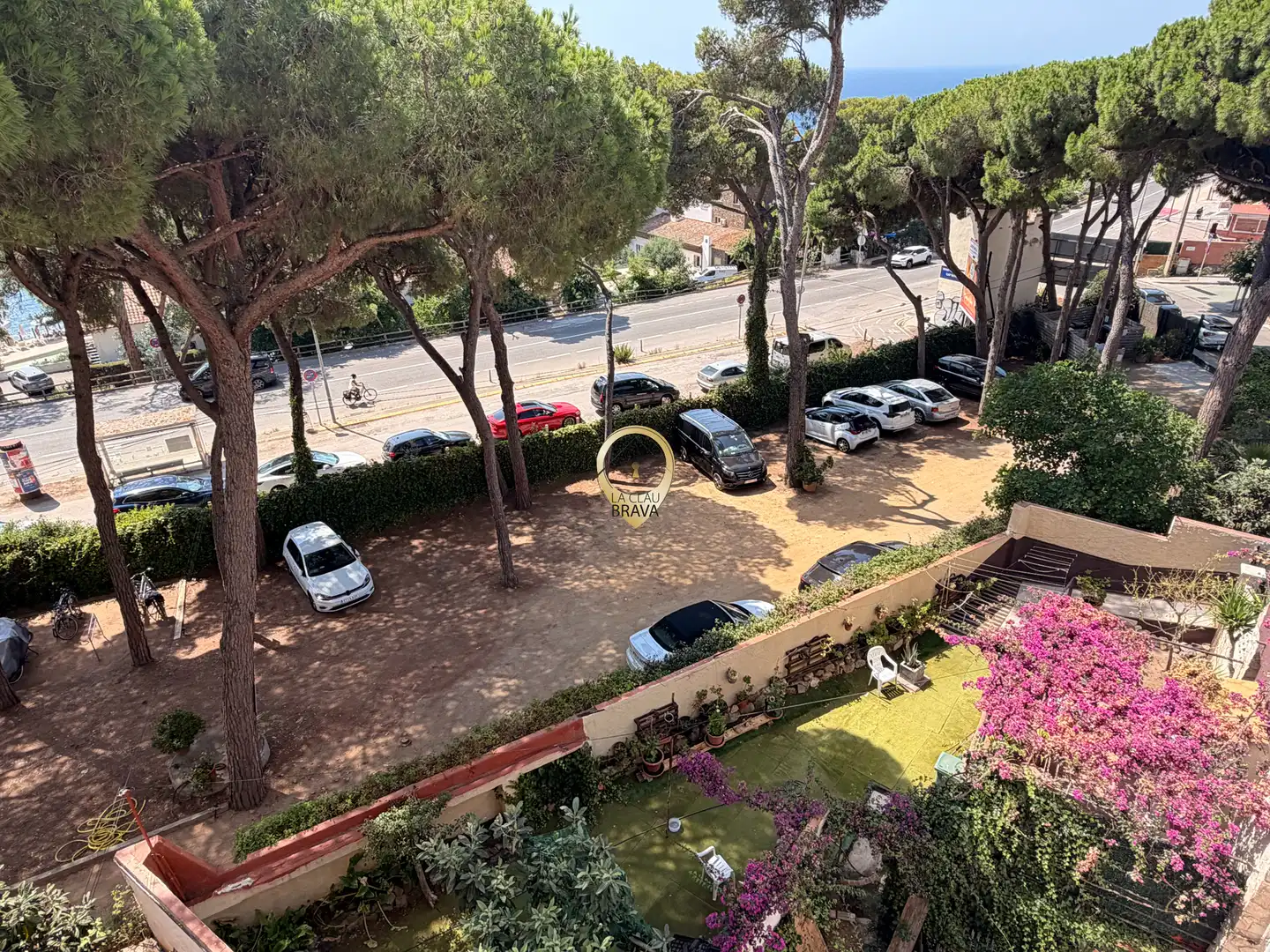 Parking of Flat for sale in Calonge i Sant Antoni  with Air Conditioner, Heating and Parquet flooring