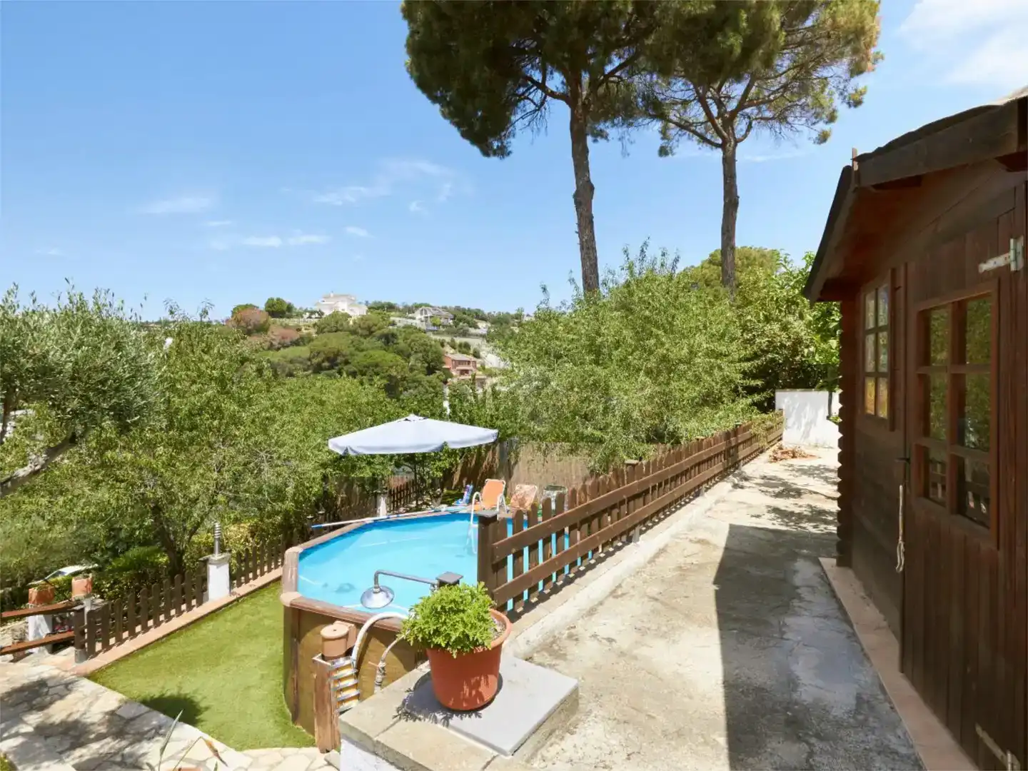 Jardín de Casa o chalet en venta en Dosrius con Aire acondicionado, Piscina y Balcón
