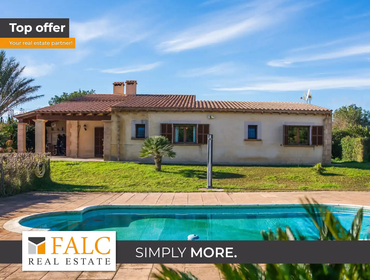 Casa rústica con piscina en venta en Artà Poble