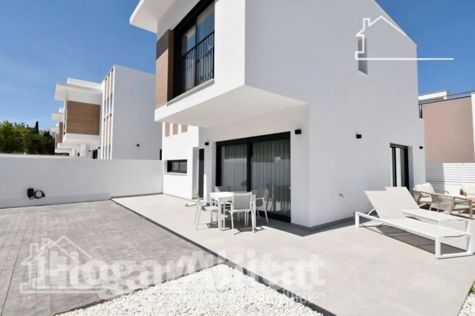 Exterior view of Houses for sale in Dénia  with Air Conditioner, Private garden and Terrace