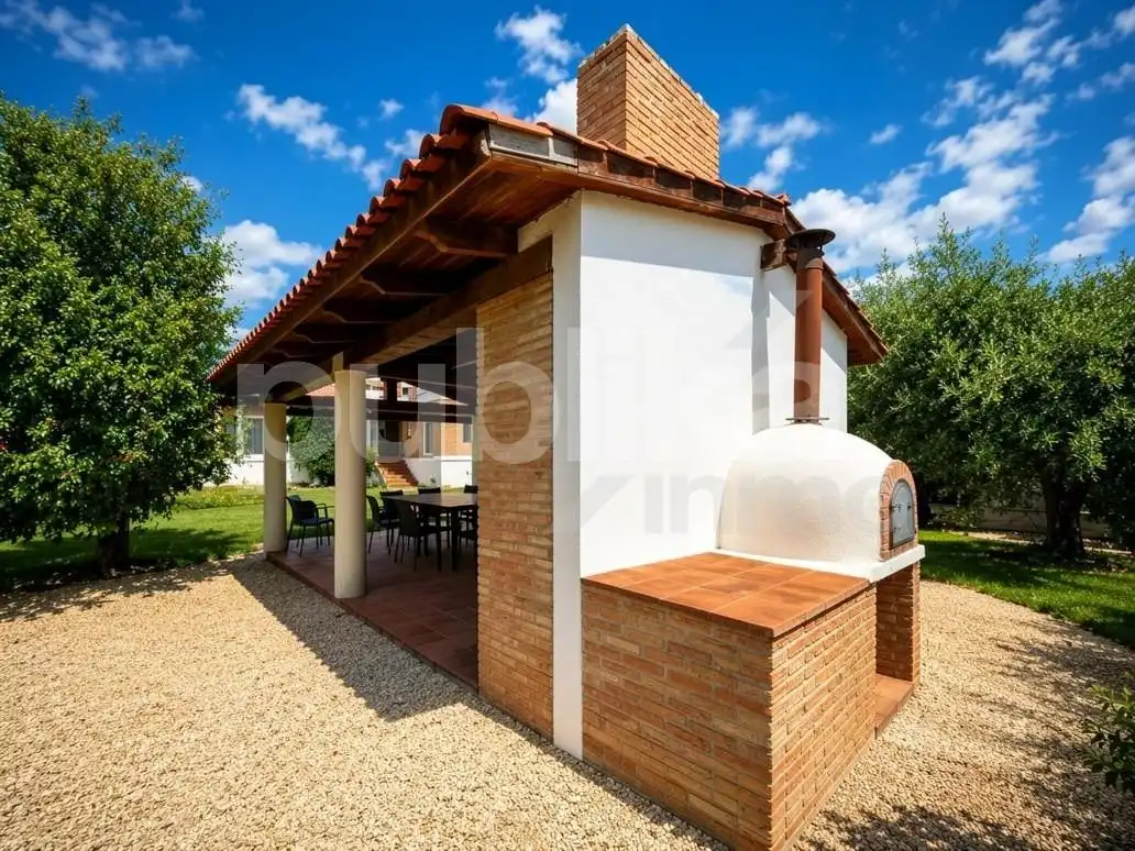 Terraza de Casa o chalet en venta en San Vicente del Raspeig / Sant Vicent del Raspeig con Aire acondicionado, Calefacción y Piscina