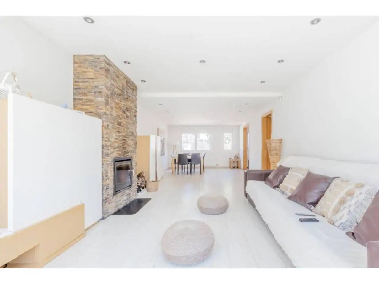 Living room of Houses for rent in Matadepera  with Heating, Private garden and Parquet flooring