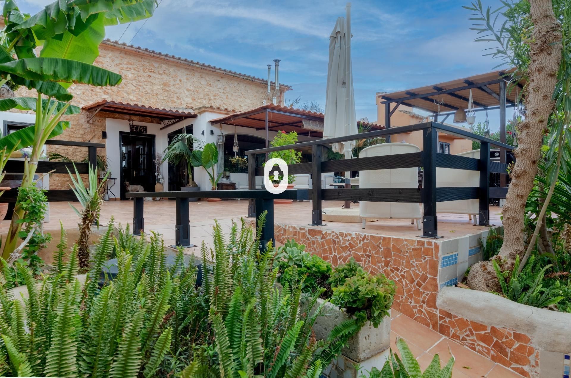 Terrace of Country house for sale in  Palma de Mallorca  with Private garden, Parquet flooring and Terrace