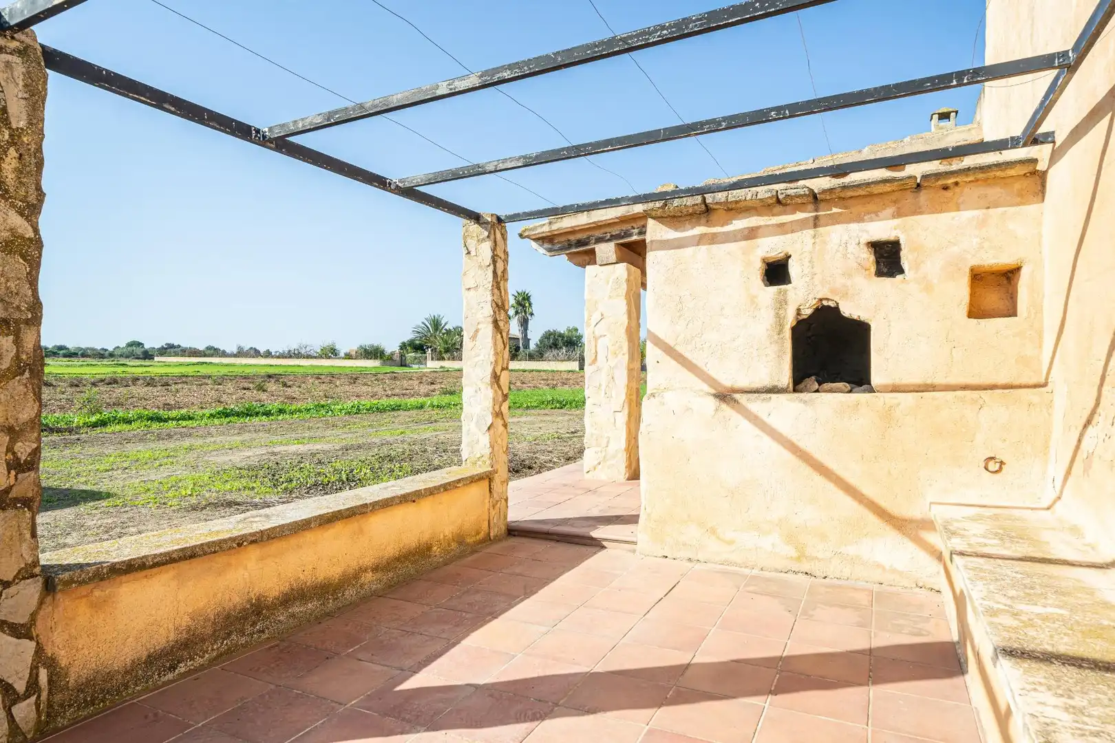Vista exterior de Finca rústica en venda en Montuïri amb Calefacció, Jardí privat i Terrassa