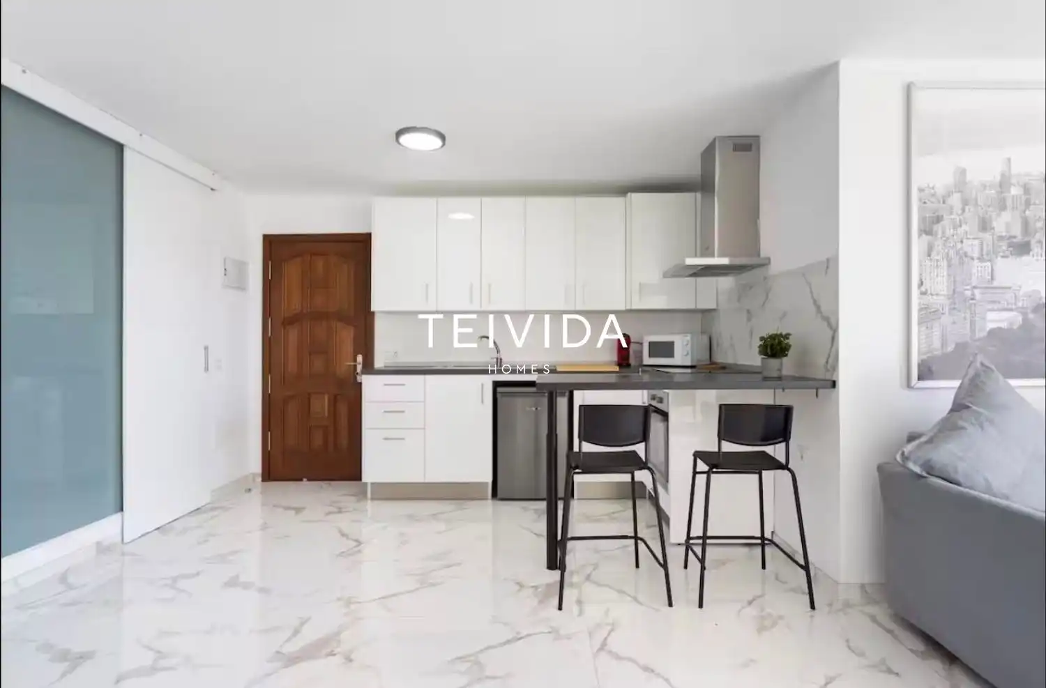 Cocina de Piso en venta en El Rosario con Terraza y Amueblado