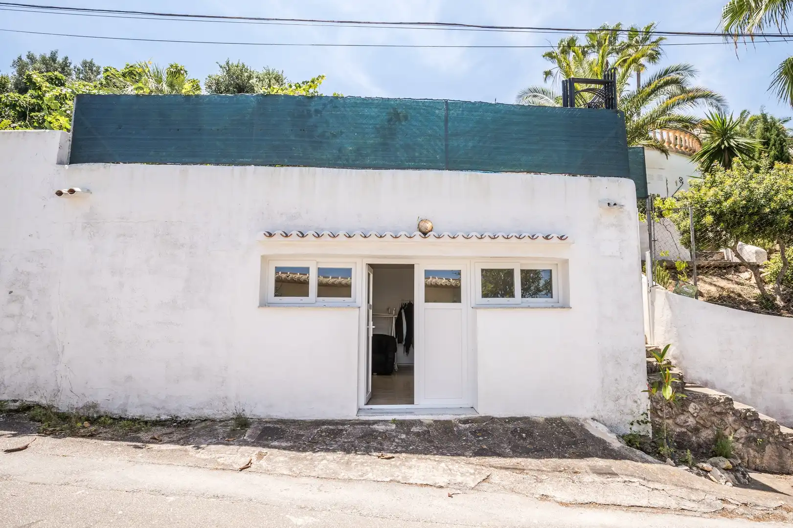 Vista exterior de Casa o chalet en venta en Jávea / Xàbia con Aire acondicionado, Calefacción y Jardín privado