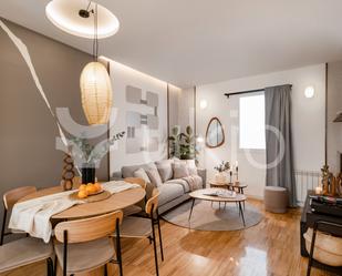 Living room of Apartment to rent in  Madrid Capital  with Air Conditioner, Heating and Furnished