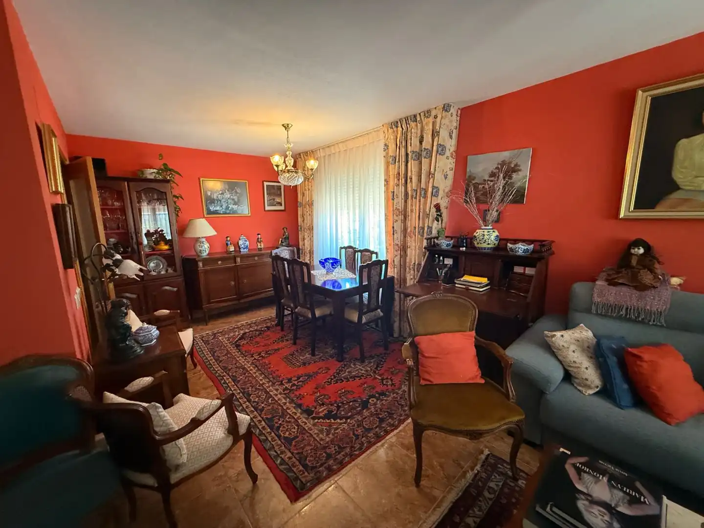 Sala d'estar de Casa o xalet en venda en Magaz de Pisuerga amb Calefacció