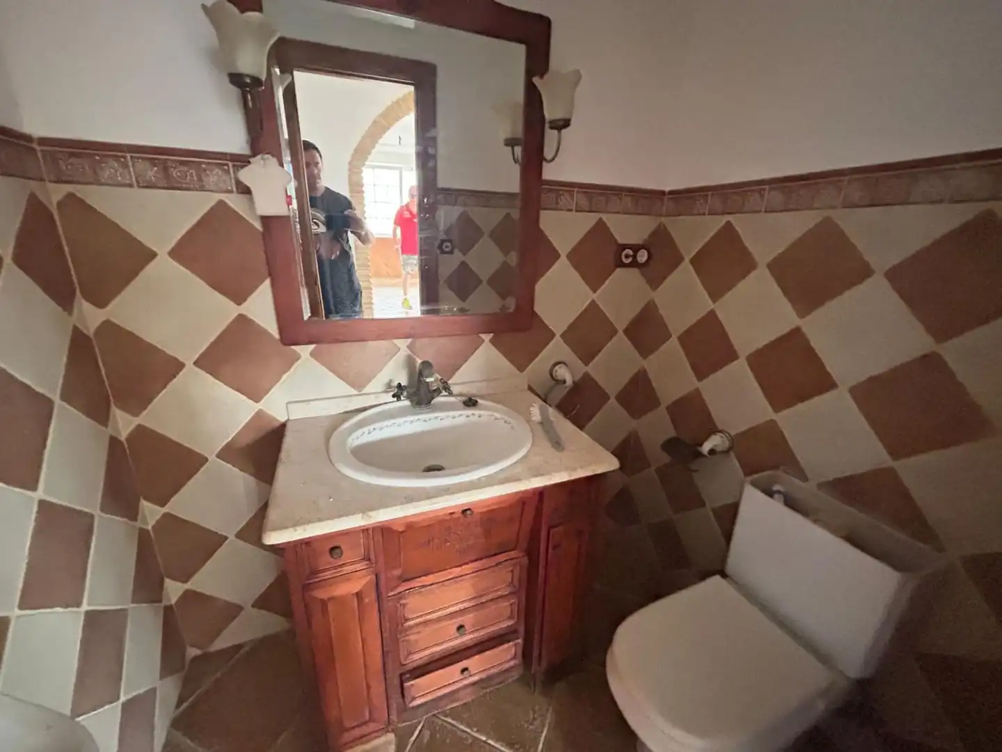 Baño de Finca rústica en venta en Catral con Jardín privado, Terraza y Trastero