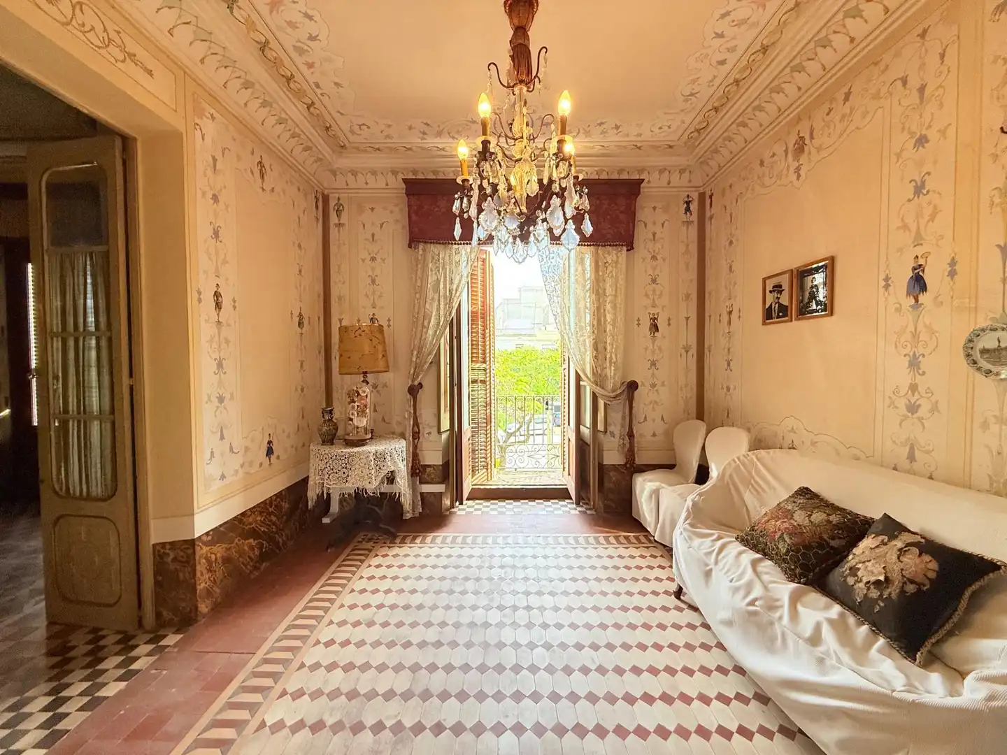 Sala d'estar de Casa o xalet en venda en La Ràpita amb Aire condicionat, Calefacció i Jardí privat