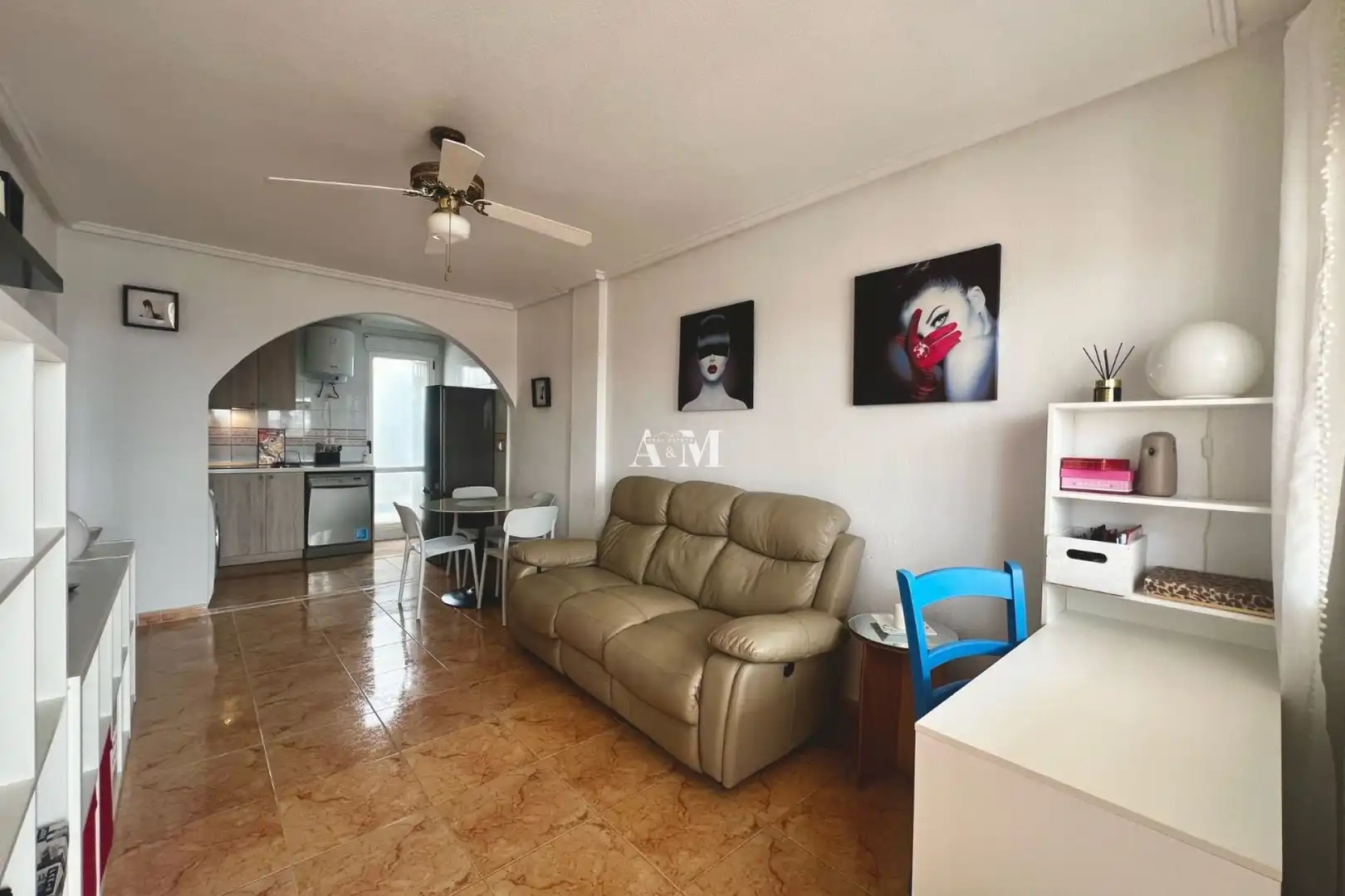 Living room of Apartments for rent in Torrevieja  with Heating, Furnished and Oven