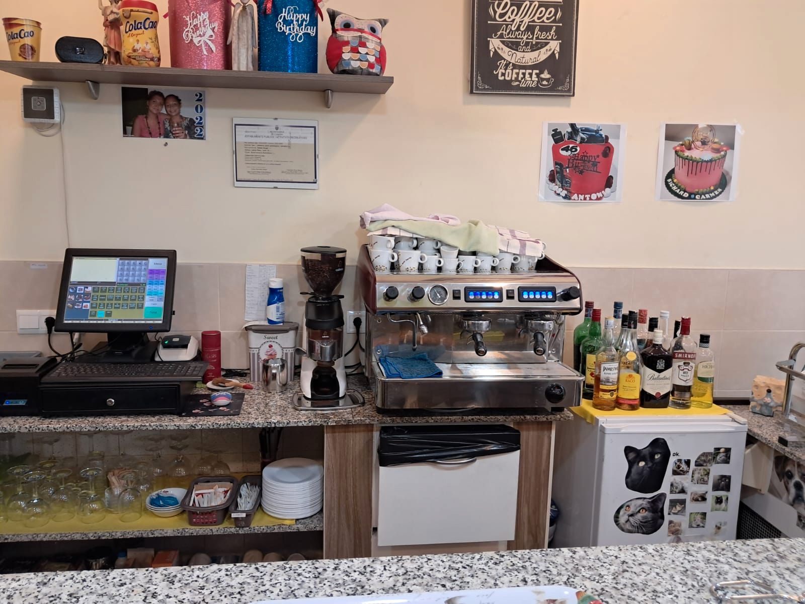 Cocina de Local en traspaso en Gandia con Aire acondicionado y Amueblado