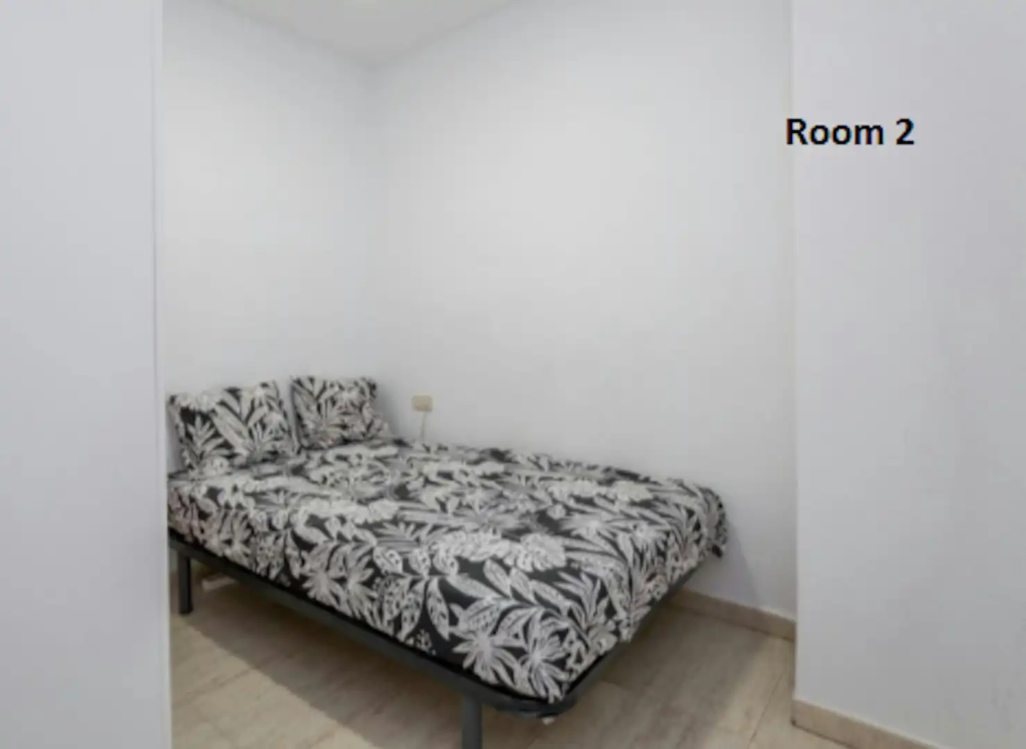 Bedroom of Flat for share in Barcelona  with Furnished, Washing machine and TV