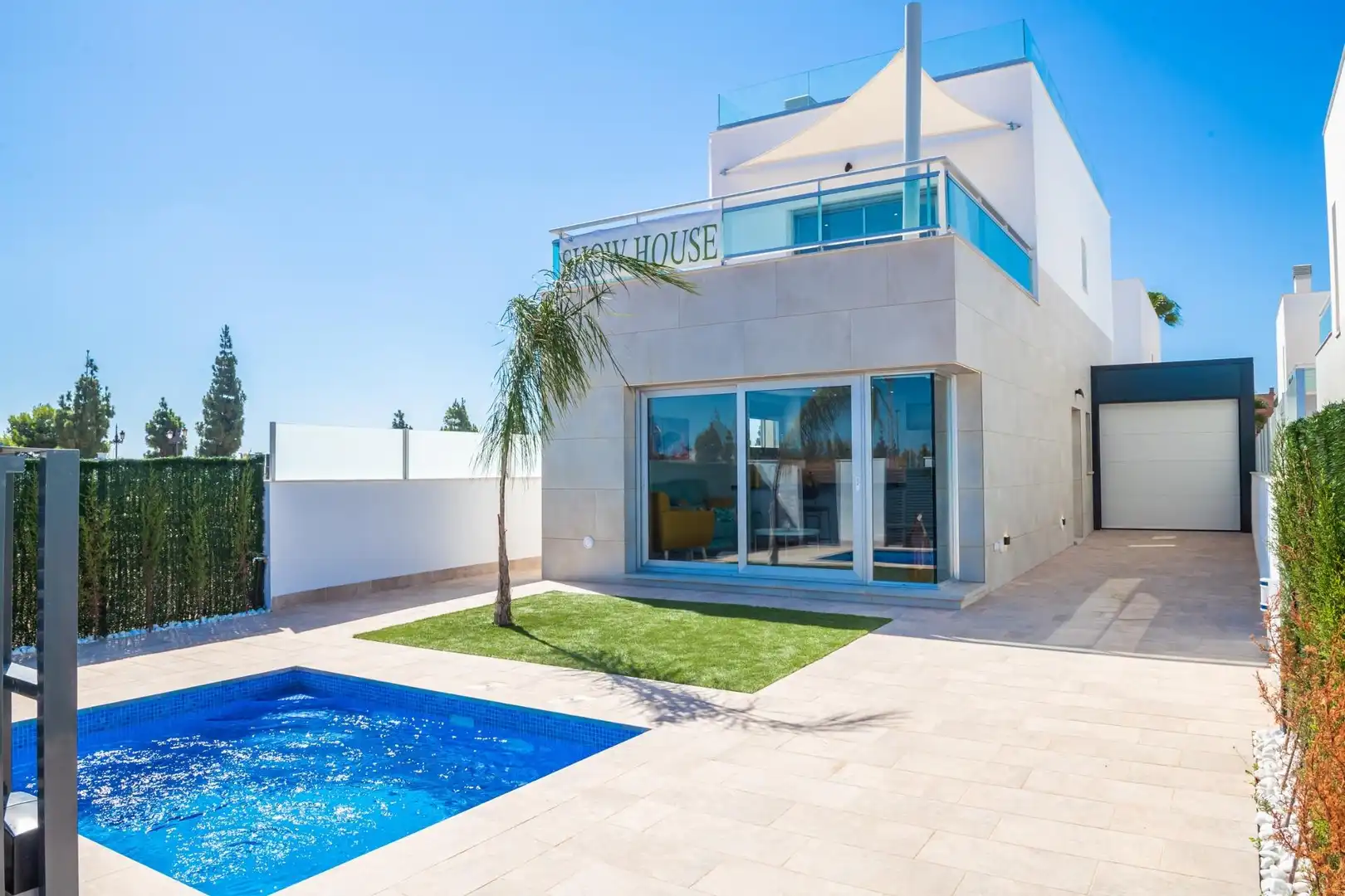 Villa con piscina in vendita a Las Lomas de Rame - Bahía Bella