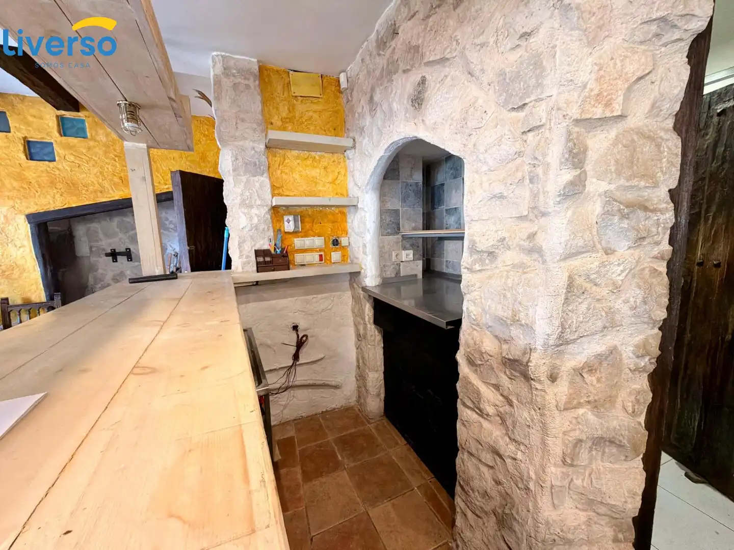 Kitchen of Houses for sale in Arlanzón  with Heating and Furnished