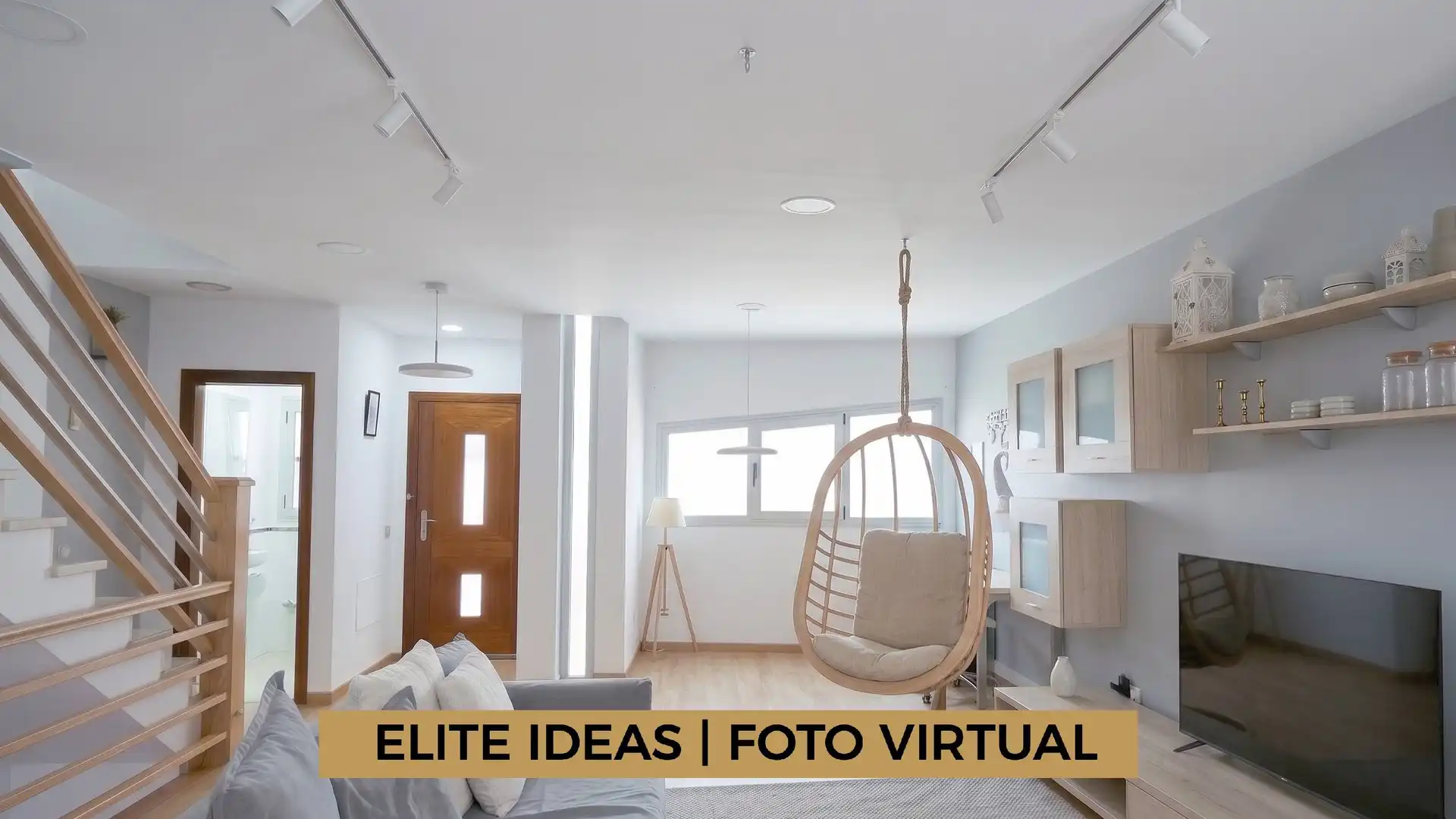 Sala de estar de Casa adosada en venta en Santa Lucía de Tirajana con Aire acondicionado y Terraza