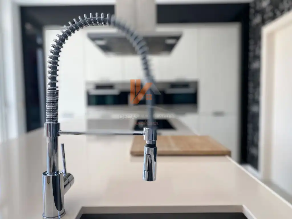 Cocina de Casa o chalet en venta en Ames con Jardín privado, Terraza y Piscina