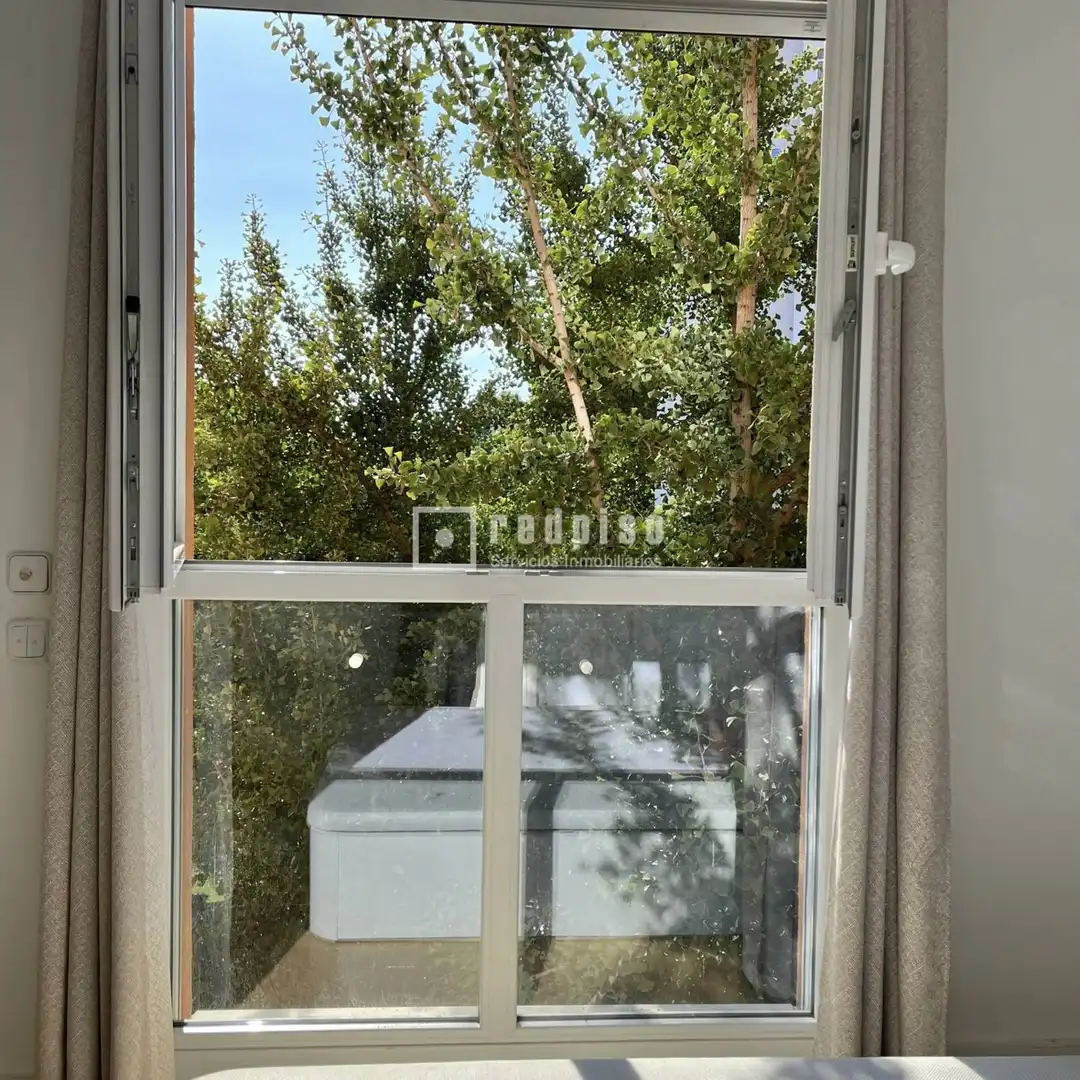 Terraza de Piso de alquiler en Madrid con Aire acondicionado, Calefacción y Amueblado