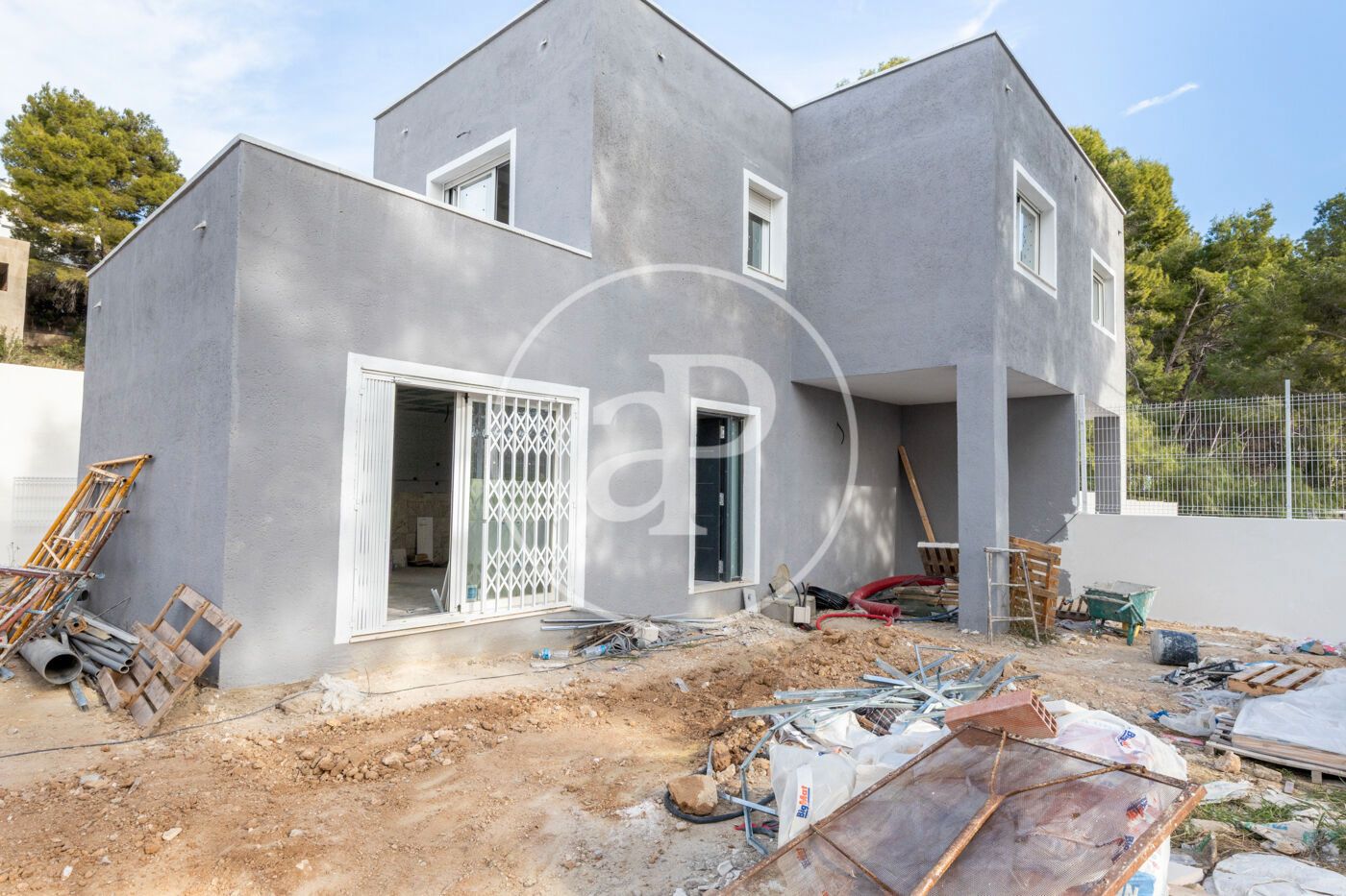 Vista exterior de Casa adosada en venta en Godelleta con Jardín privado, Terraza y Balcón