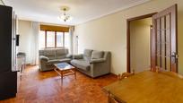 Living room of Flat for sale in Oviedo   with Heating, Parquet flooring and Terrace