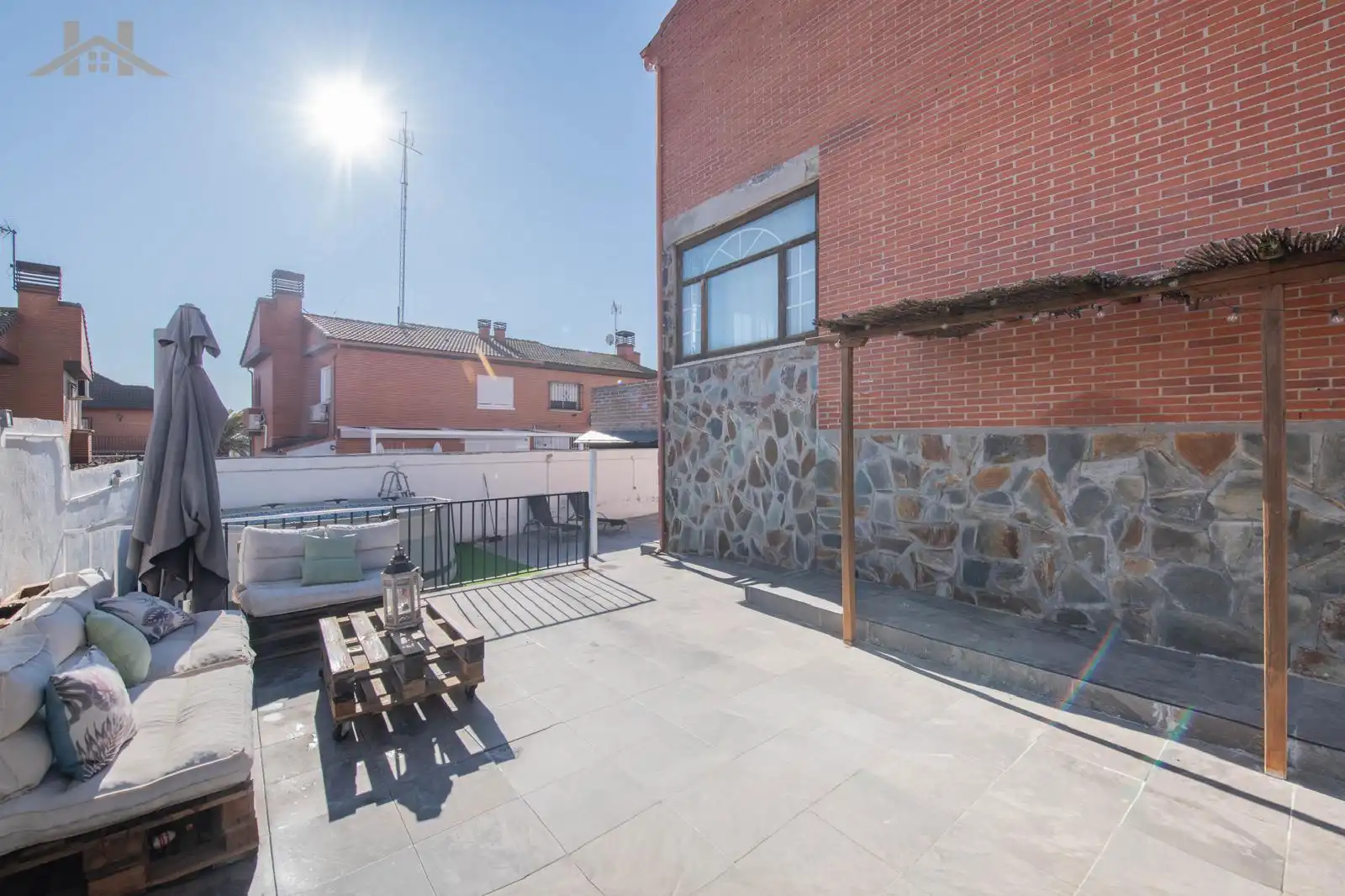 Terrace of Detached homes for sale in Yeles  with Air Conditioner, Heating and Private garden