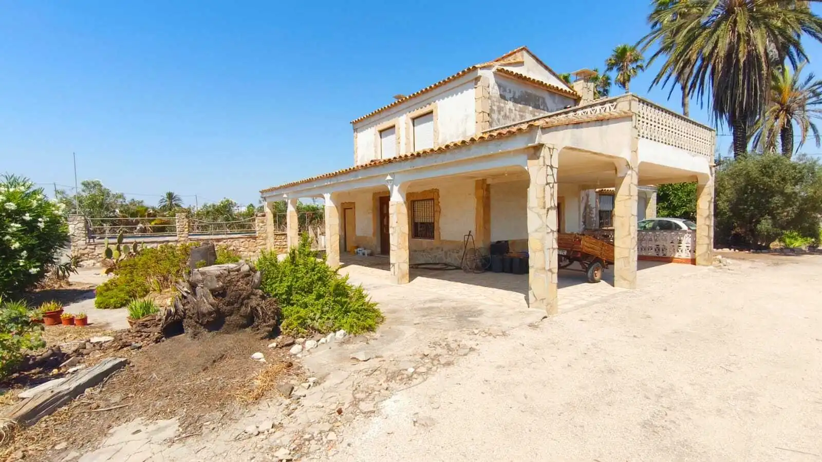 Vista exterior de Casa o chalet en venta en Sueca con Terraza y Piscina