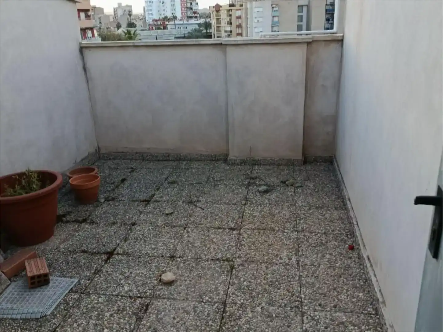 Terrassa de Pis en venda en  Murcia Capital amb Aire condicionat i Balcó