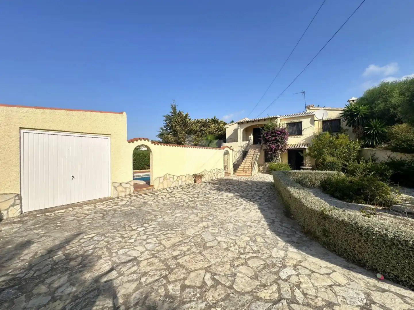 Exterior view of Houses for sale in Benissa  with Heating, Private garden and Terrace