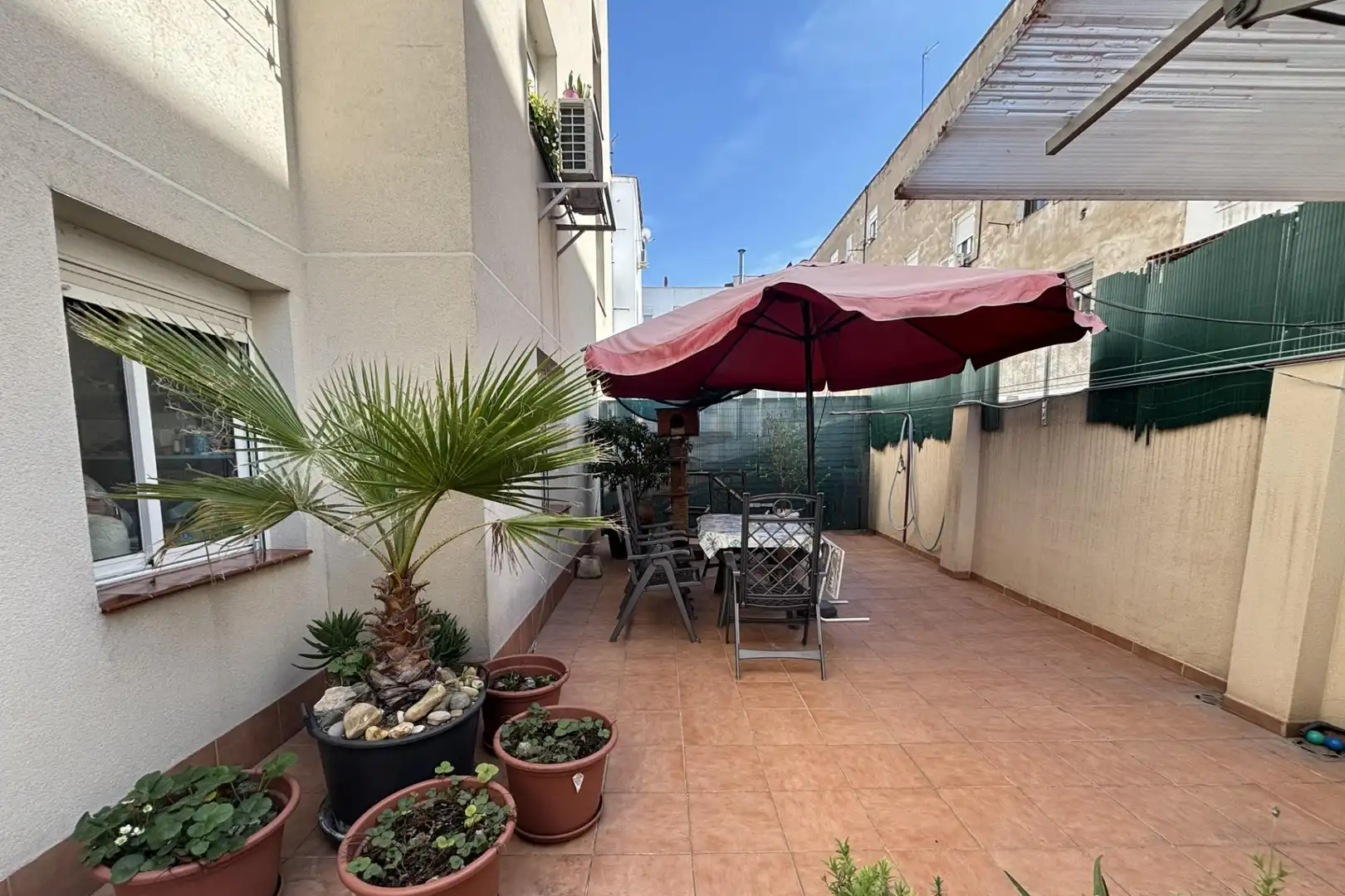 Terrace of Flat for sale in Zaragoza  with Heating, Terrace and Furnished