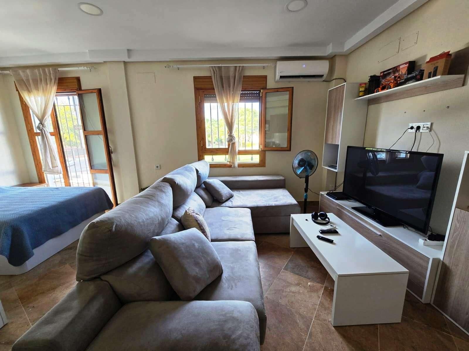Sala de estar de Piso en venta en Bormujos con Aire acondicionado y Balcón