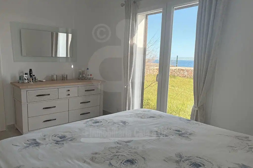 Schlafzimmer von Wohnungen zum Verkauf in Santanyí mit Klimaanlage, Privatgarten und Terrasse