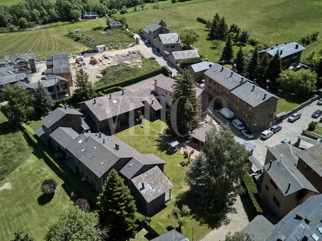 Exterior view of Detached homes for sale in Puigcerdà  with Heating, Parquet flooring and Terrace