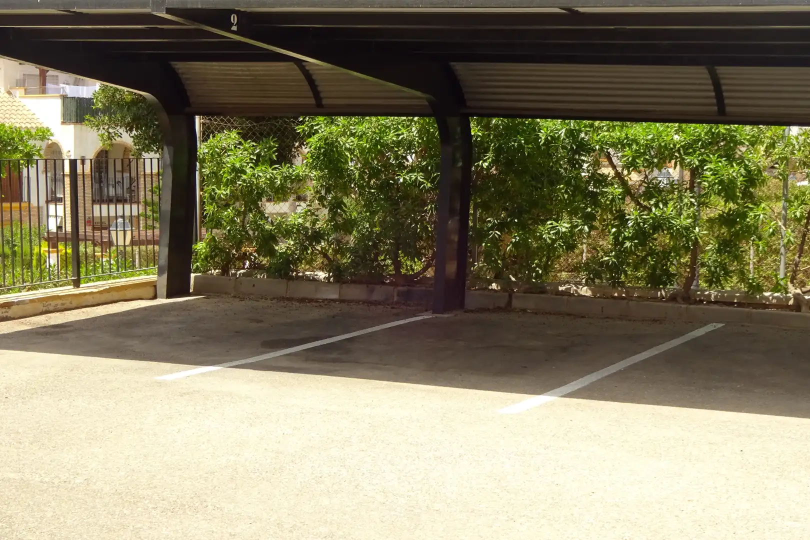 Parkplatz von Wohnungen zum Verkauf in Vera mit Klimaanlage, Heizung und Privatgarten