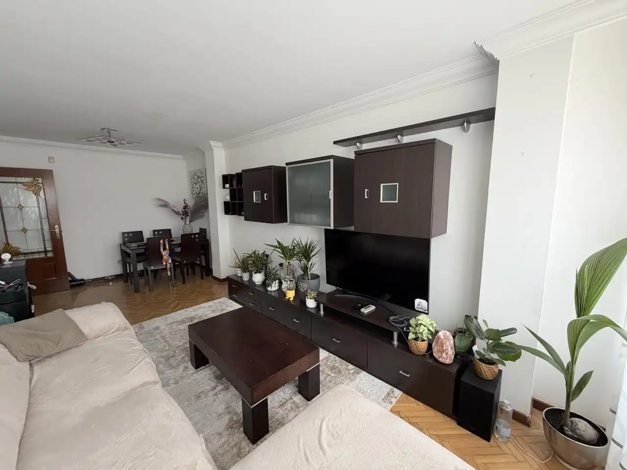 Living room of Flat for sale in Torrejón de Ardoz  with Air Conditioner, Heating and Parquet flooring