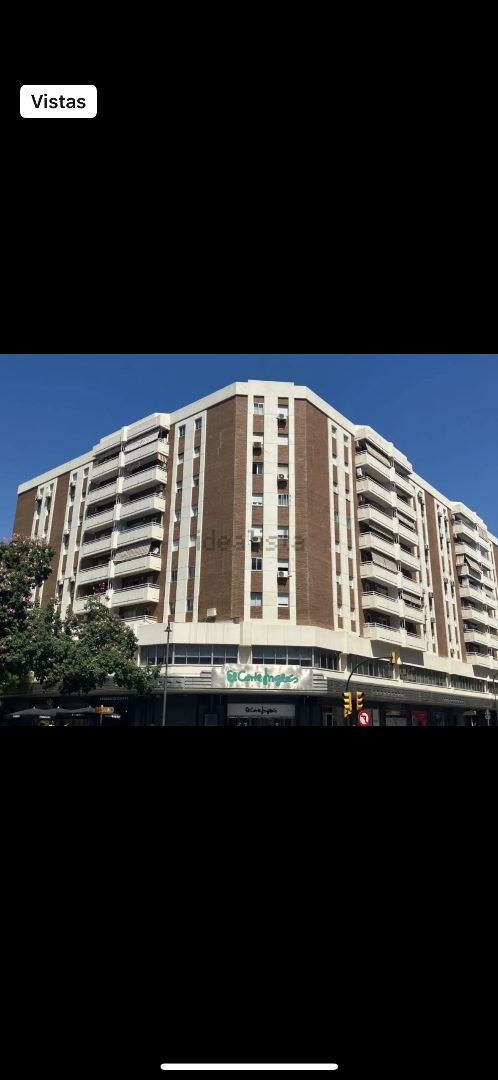 Vista exterior de Pis de lloguer en Málaga Capital amb Aire condicionat, Terrassa i Moblat