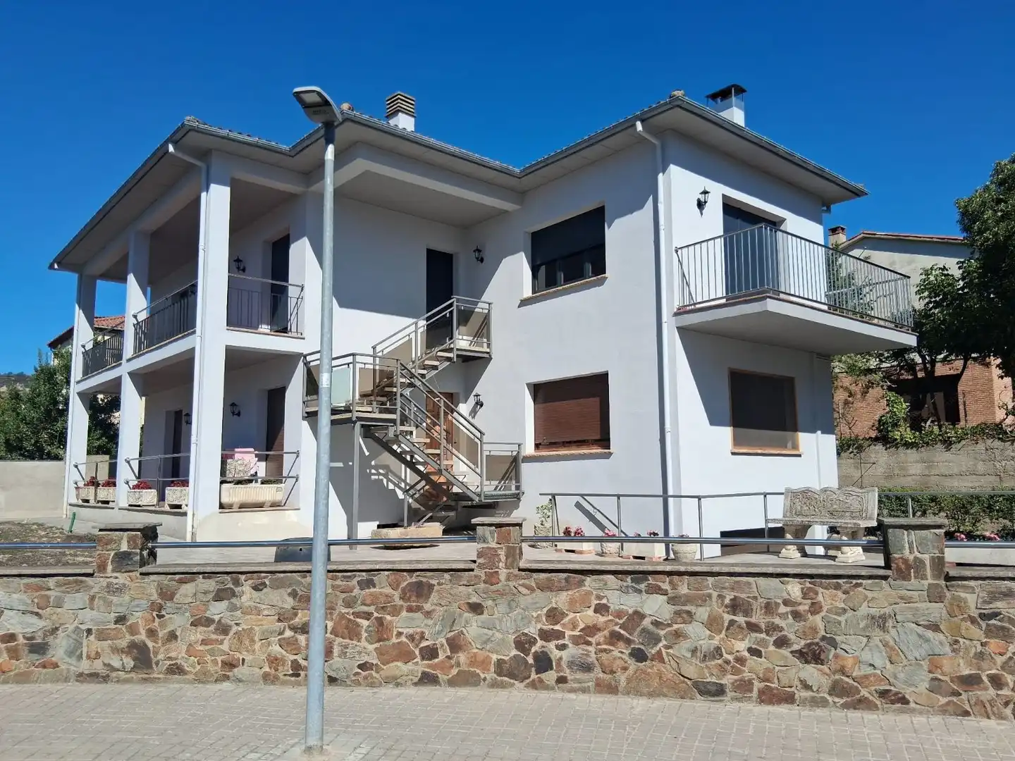 Exterior view of Flat for rent in Tona  with Heating, Terrace and Storage room