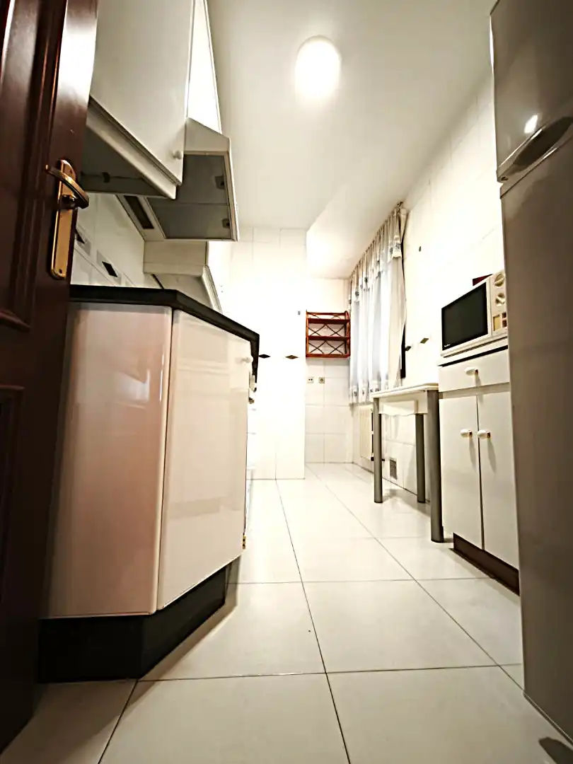 Kitchen of Flat for sale in Vigo   with Parquet flooring and Storage room